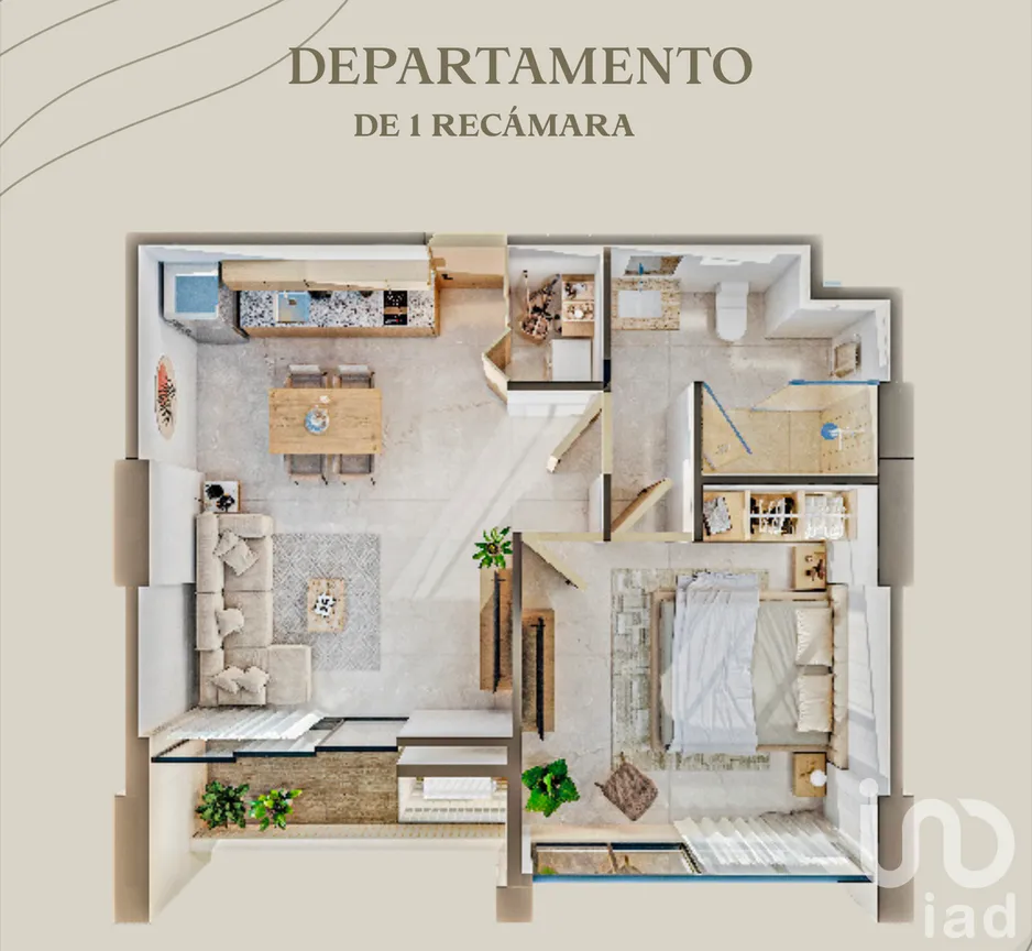 Departamento en Venta en Montebello, Mérida, Yucatán | NEX-216485 | iad México | Foto 3 de 17